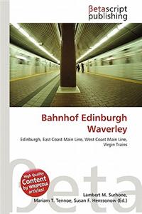 Bahnhof Edinburgh Waverley