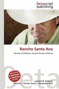Rancho Santa Ana