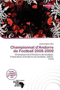 Championnat D'Andorre de Football 2008-2009
