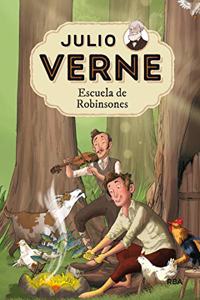 Julio Verne - Escuela de Robinsones (edicion actualizada, ilustrada y adaptada)