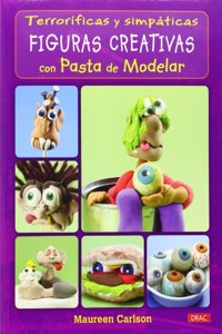 Terrorificas y simpaticas figuras creativas con pasta de modelar
