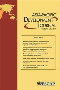 Asia-Pacific Development Journal, June 2014