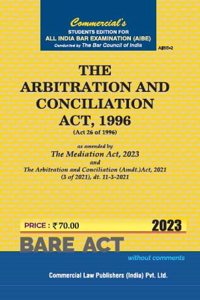 The Arbitration and Conciliation Act, 1996 (AIBE)