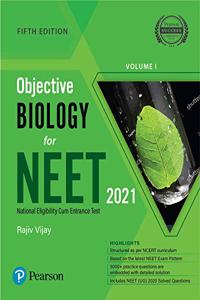 Objective Biology for NEET - Vol - I | Fifth Edition | By Pearson