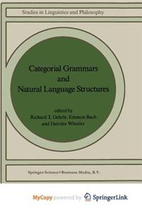Categorial Grammars and Natural Language Structures
