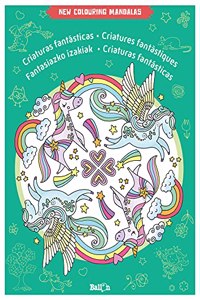 NEW COLOURING MANDALAS-CRIATURAS FANTASTICAS