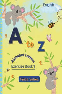 A-Z Alphabet Letters Exercise Book1