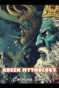 Greek Mythology Coloring Book