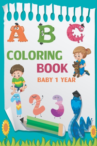 Coloring Book Baby 1 Year