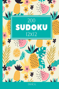 200 Sudoku 12x12 difícil Vol. 4