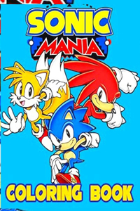 Sonic Mania Coloring Book