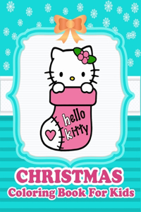 Hello Kitty Christmas Coloring Book For Kids