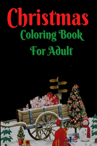 Christmas Coloring Book For Adult