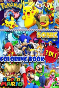 3 in 1 Coloring Book