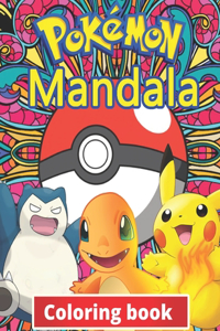 Pokemon Mandala Coloring Book
