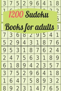 1200 Sudoku Books for adults