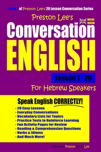 Preston Lee's Conversation English For Hebrew Speakers Lesson 1 - 20 (British Version)
