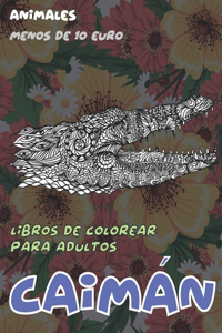 Libros de colorear para adultos - Menos de 10 euro - Animales - Caimán