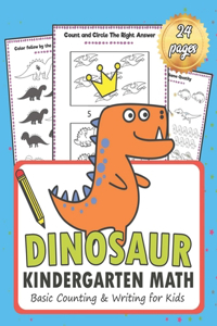 Dinosaur Kindergarten Math