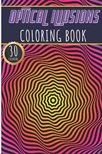 Optical Illusions Coloring Book