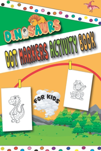 dinosaur dot markers activity book for kids