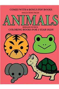 Coloring Books for 2 Year Olds (Animals)