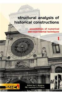 Structural Analysis of Historical Constructions - 2 Volume Set