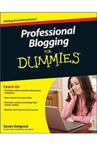 Professional Blogging for Dummies