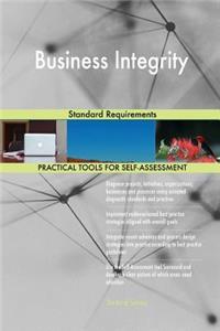 Business Integrity Standard Requirements
