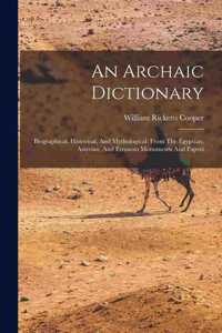 Archaic Dictionary