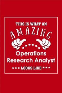 This is What an Amazing Operation Research Analyst Look Like