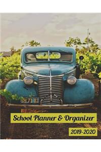 School Planner & Organizer 2019-2020