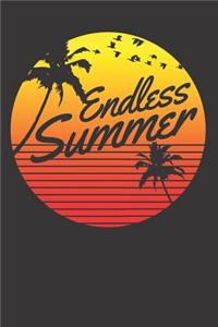 Summer Beach Vacation Notebook Journal