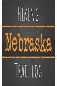 Hiking Nebraska trail log