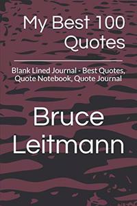 My Best 100 Quotes