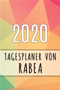 2020 Tagesplaner von Rabea