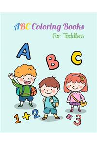 ABC Coloring Books For Toddlers