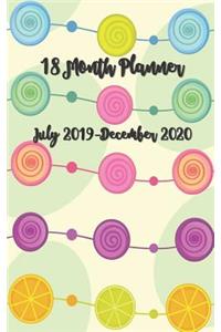 18 Month Planner July 2019-December 2020