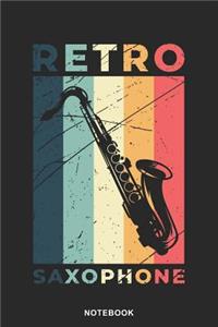 Saxophone Instrument Art Graphic Notebook