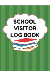 School Visitor Log Book