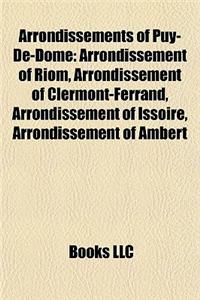Arrondissements of Puy-de-Dome
