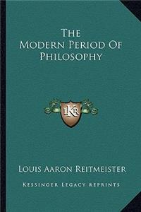 Modern Period of Philosophy