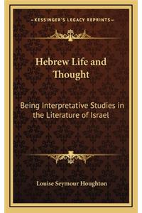 Hebrew Life and Thought