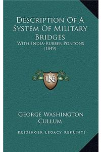 Description Of A System Of Military Bridges