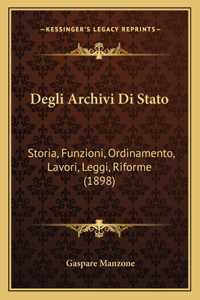 Degli Archivi Di Stato