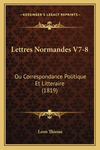 Lettres Normandes V7-8