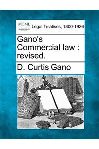Gano's Commercial Law
