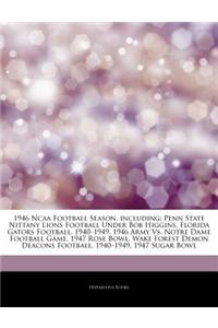 Articles on 1946 NCAA Football Season, Including