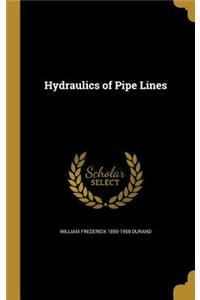 Hydraulics of Pipe Lines