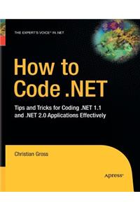 How to Code .Net